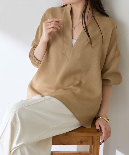 夏季可穿 長袖 復古網紗 襯衫