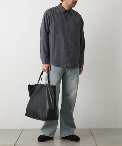 2WAY 大號皮革托特包