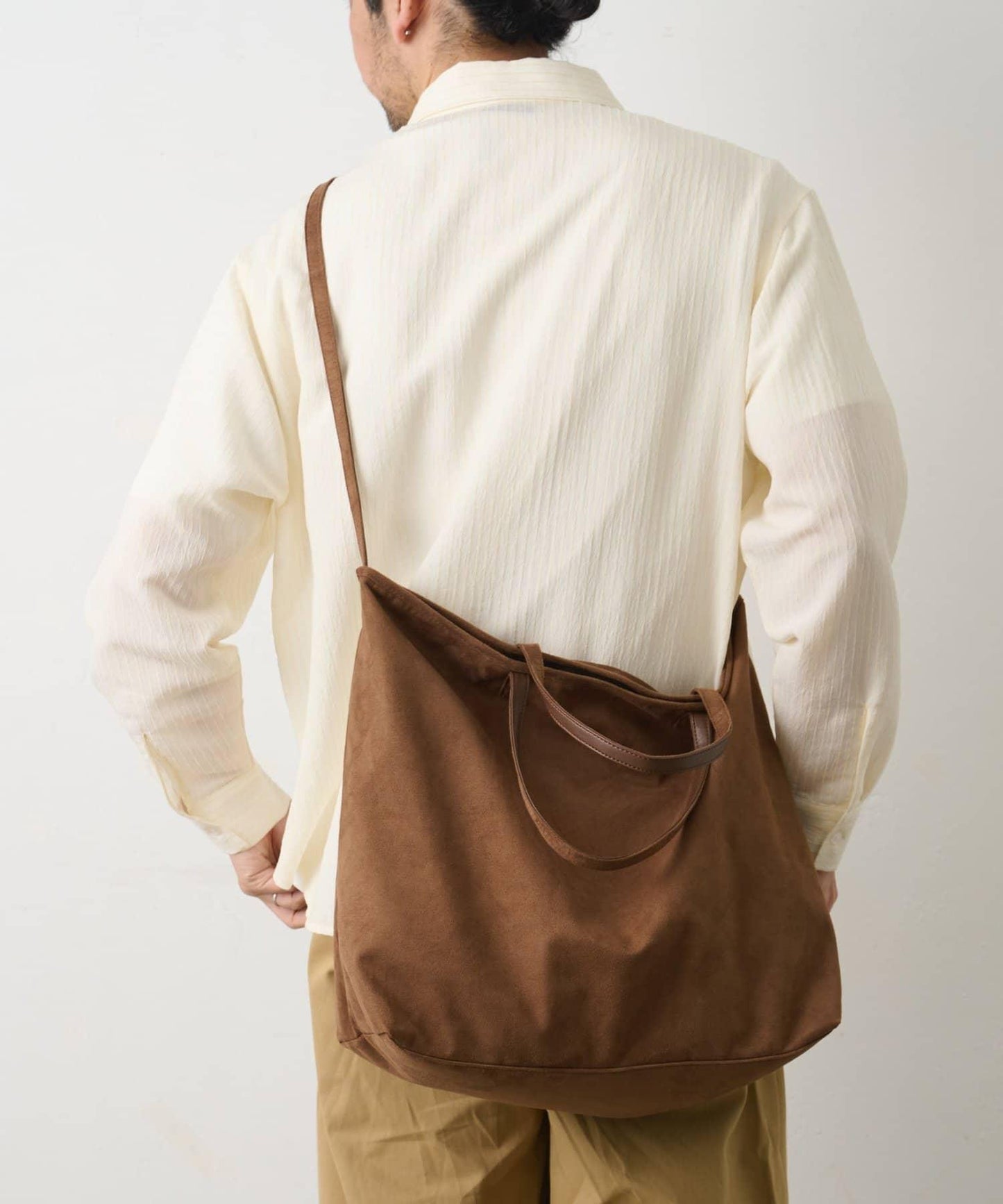 2WAY 大號皮革托特包