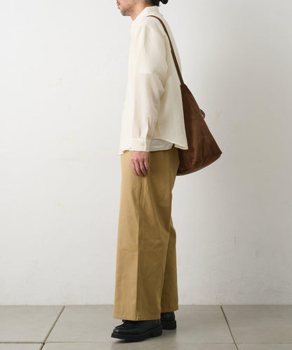 陰影條紋長袖襯衫