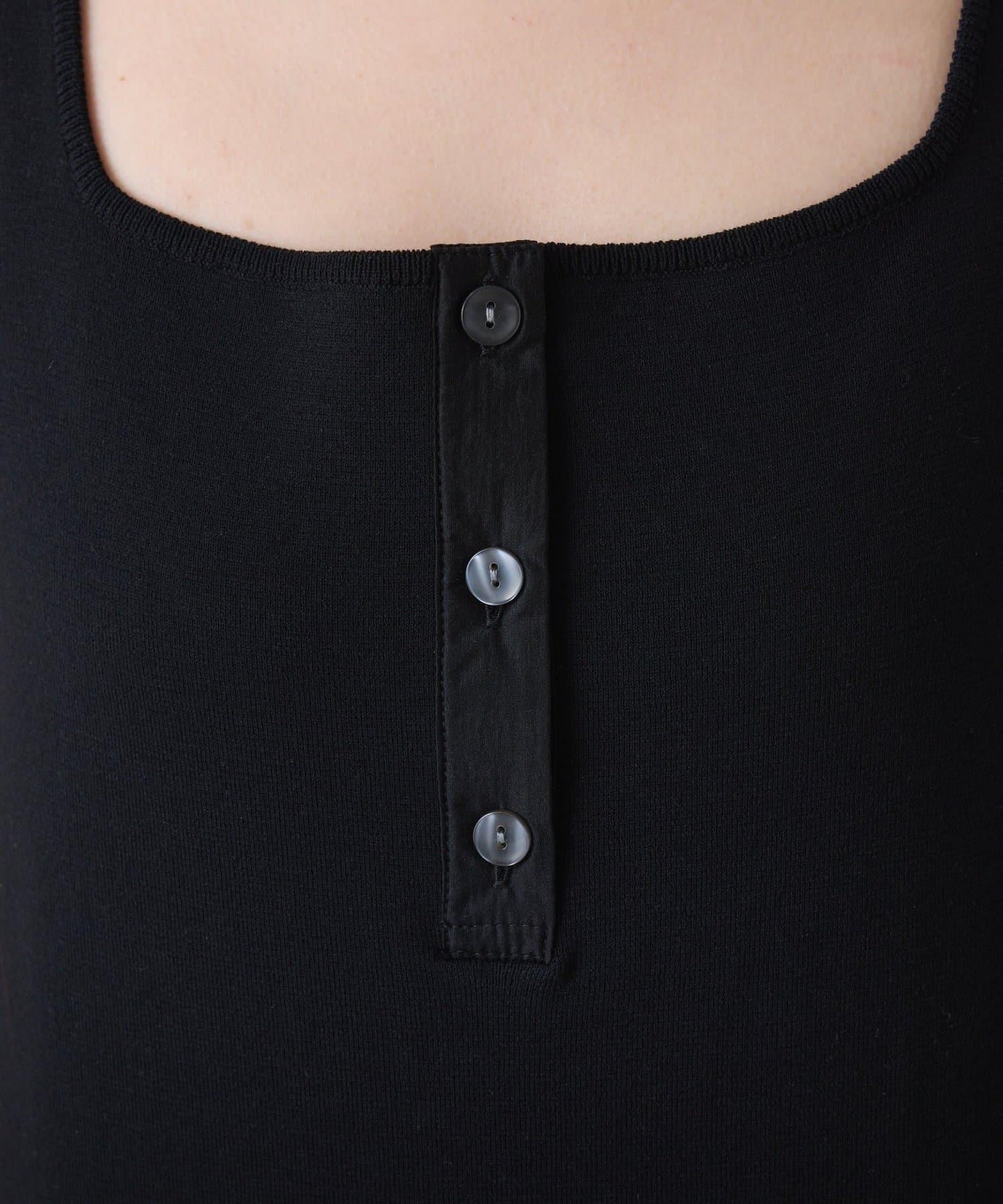 前後兩穿 雙尺碼 米蘭羅紋針織連衣裙