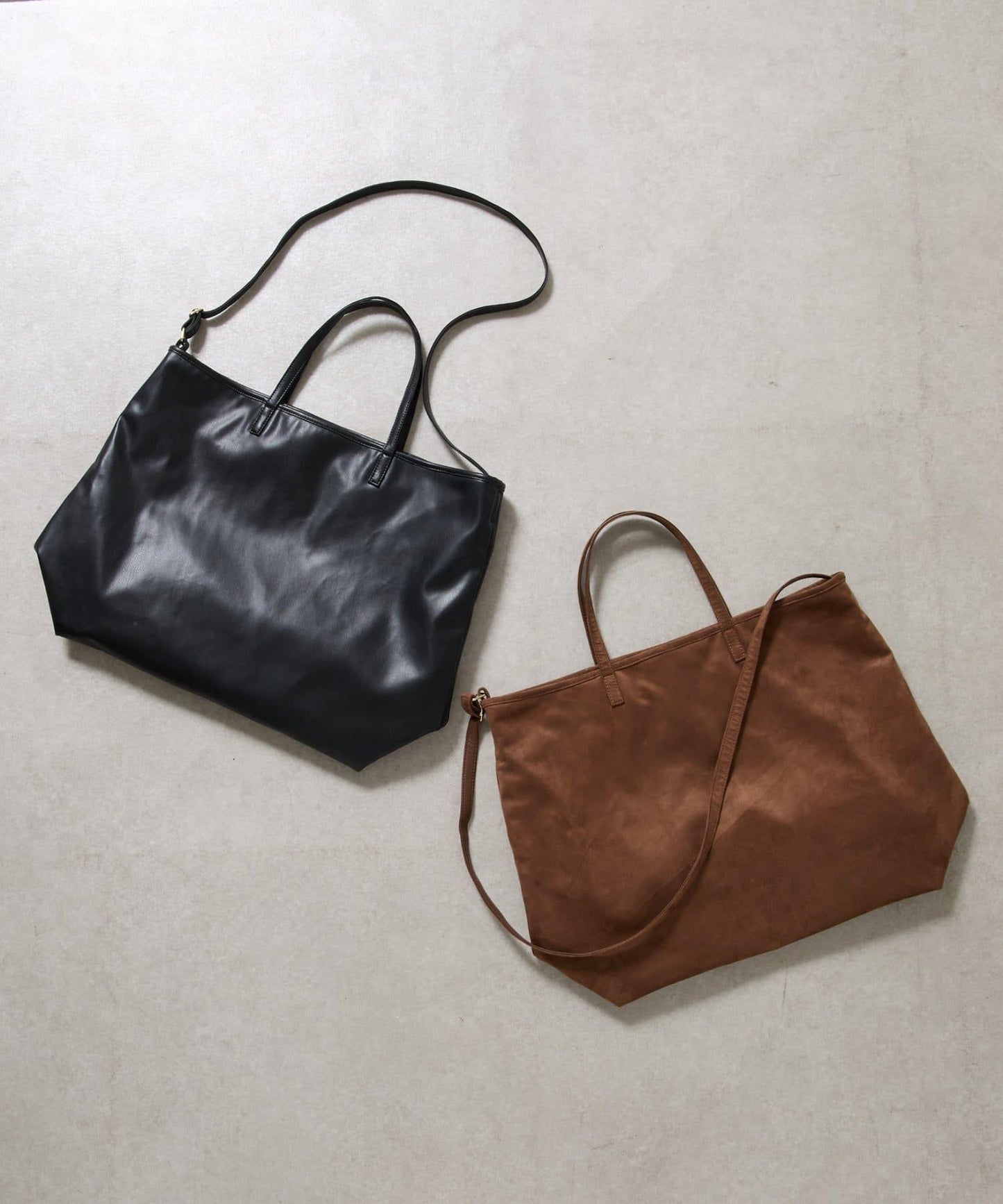 2WAY 大號皮革托特包