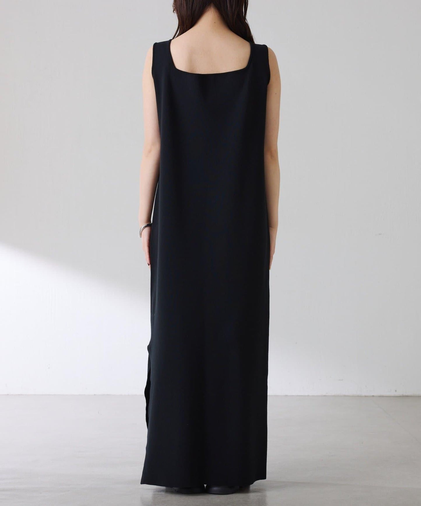 前後兩穿 雙尺碼 米蘭羅紋針織連衣裙