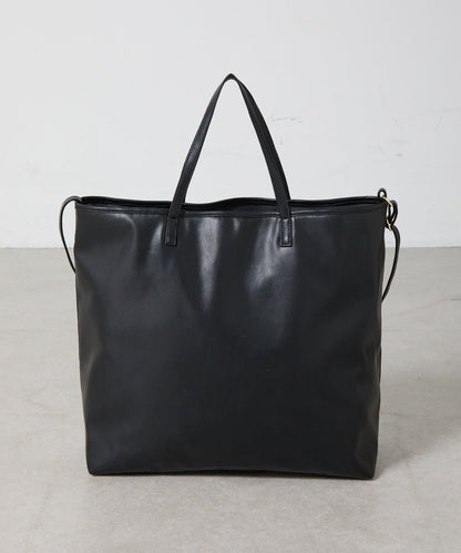 2WAY 大號皮革托特包