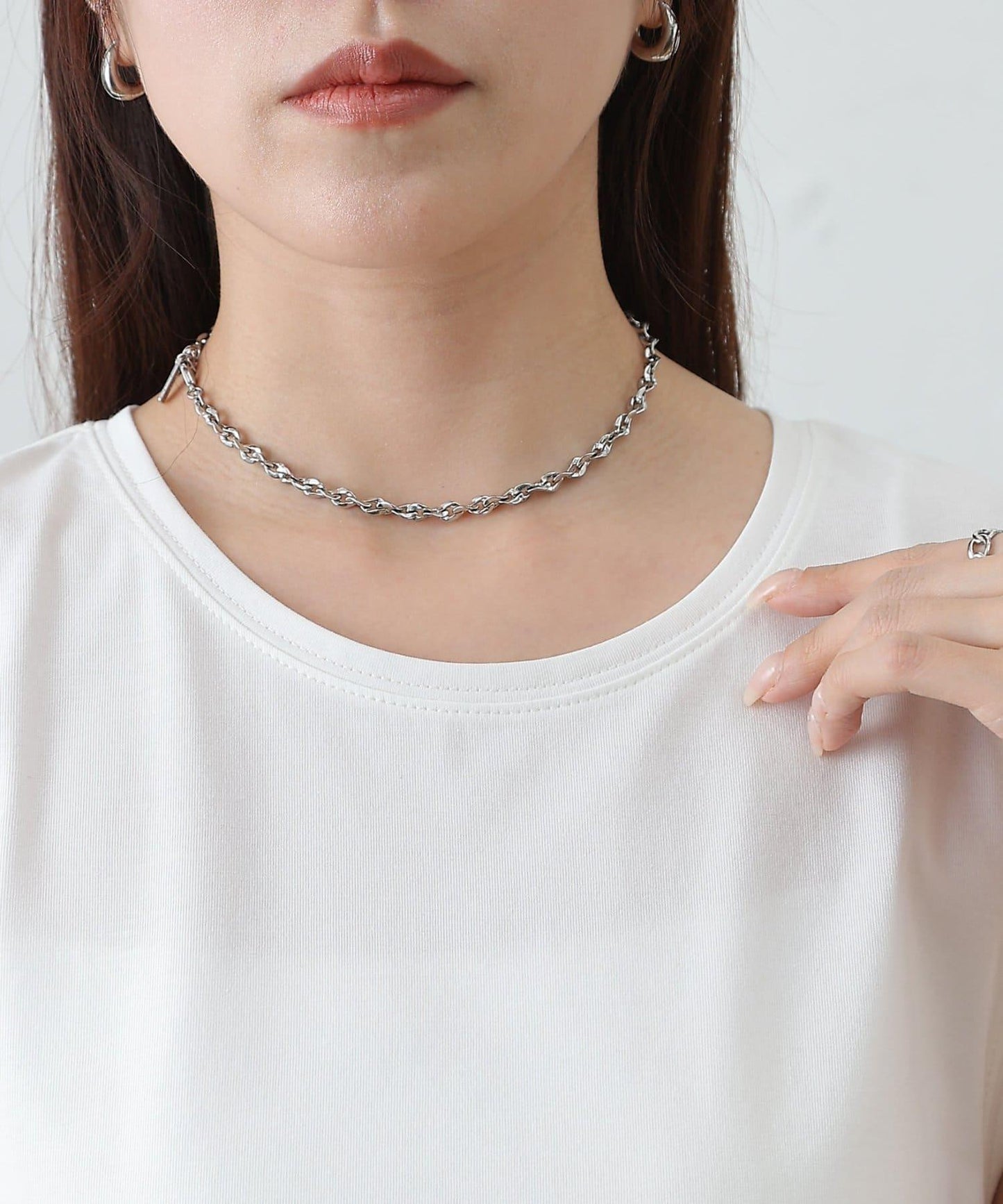 蕾絲下襬 不規則下襬 無袖 套頭上衣