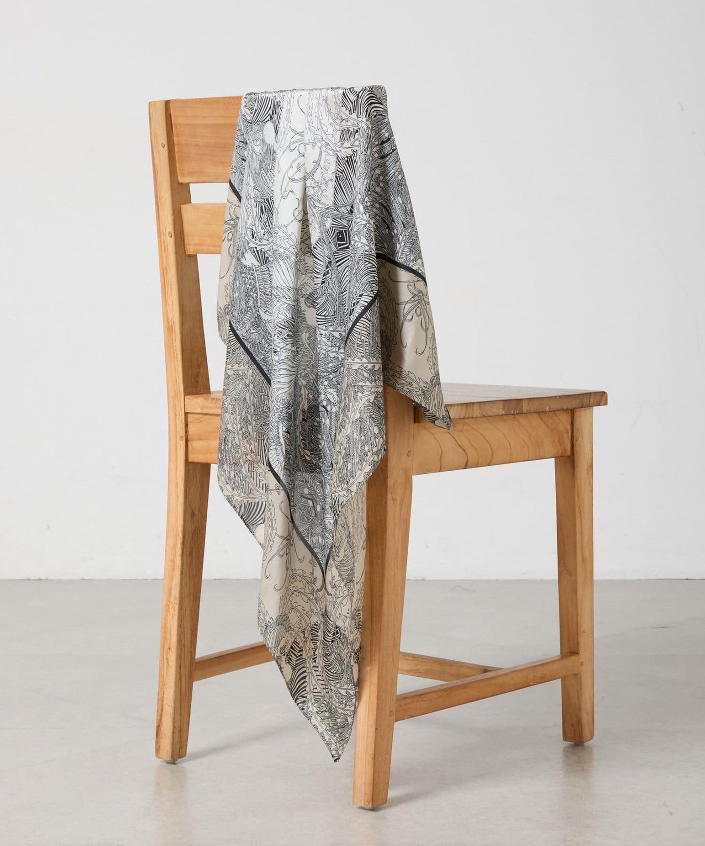 東方圖案大尺寸絲巾 90×90