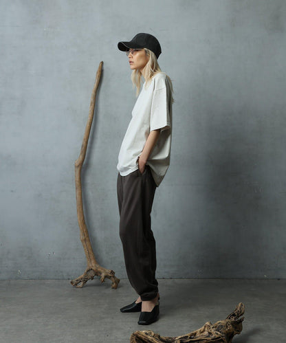 paradigm 生物酶洗褪色圓領短袖T恤