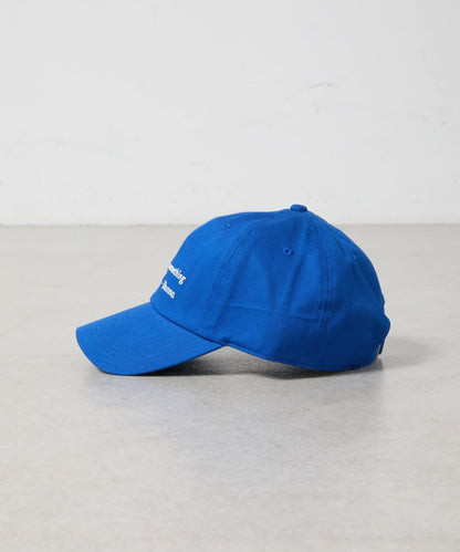 文字刺繡 斜紋 棒球帽