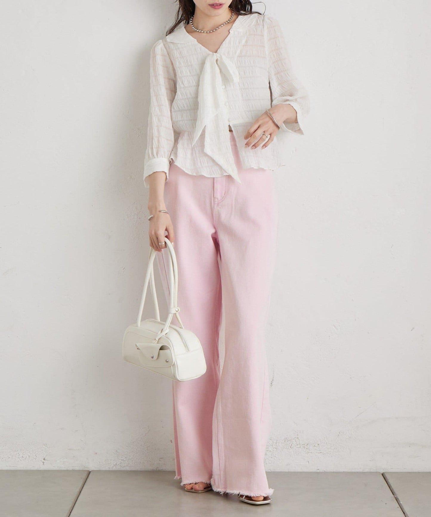 心形掛飾 彩色 褲子