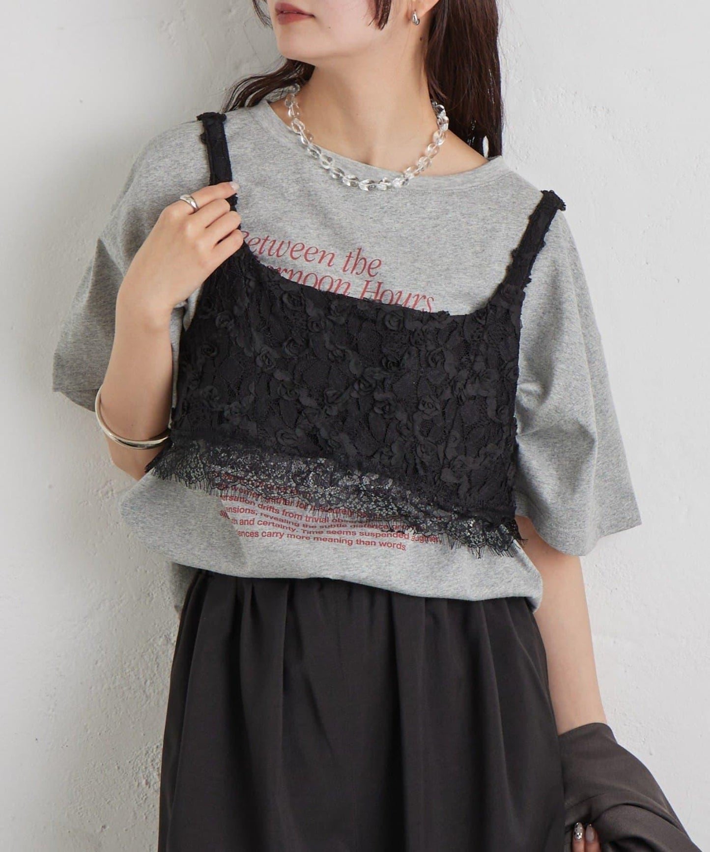 花卉蕾絲 束胸上衣