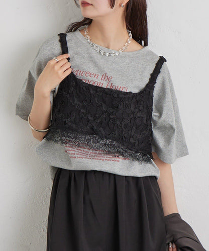 花卉蕾絲 束胸上衣