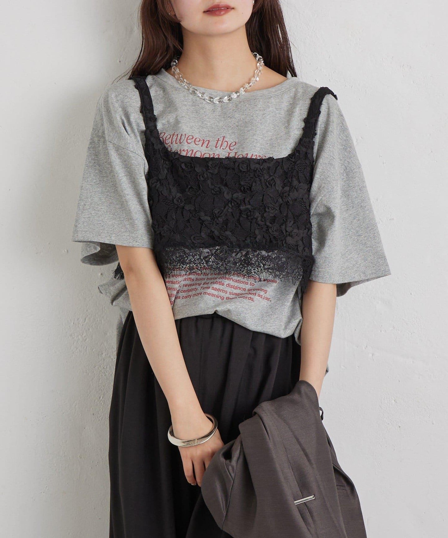 花卉蕾絲 束胸上衣