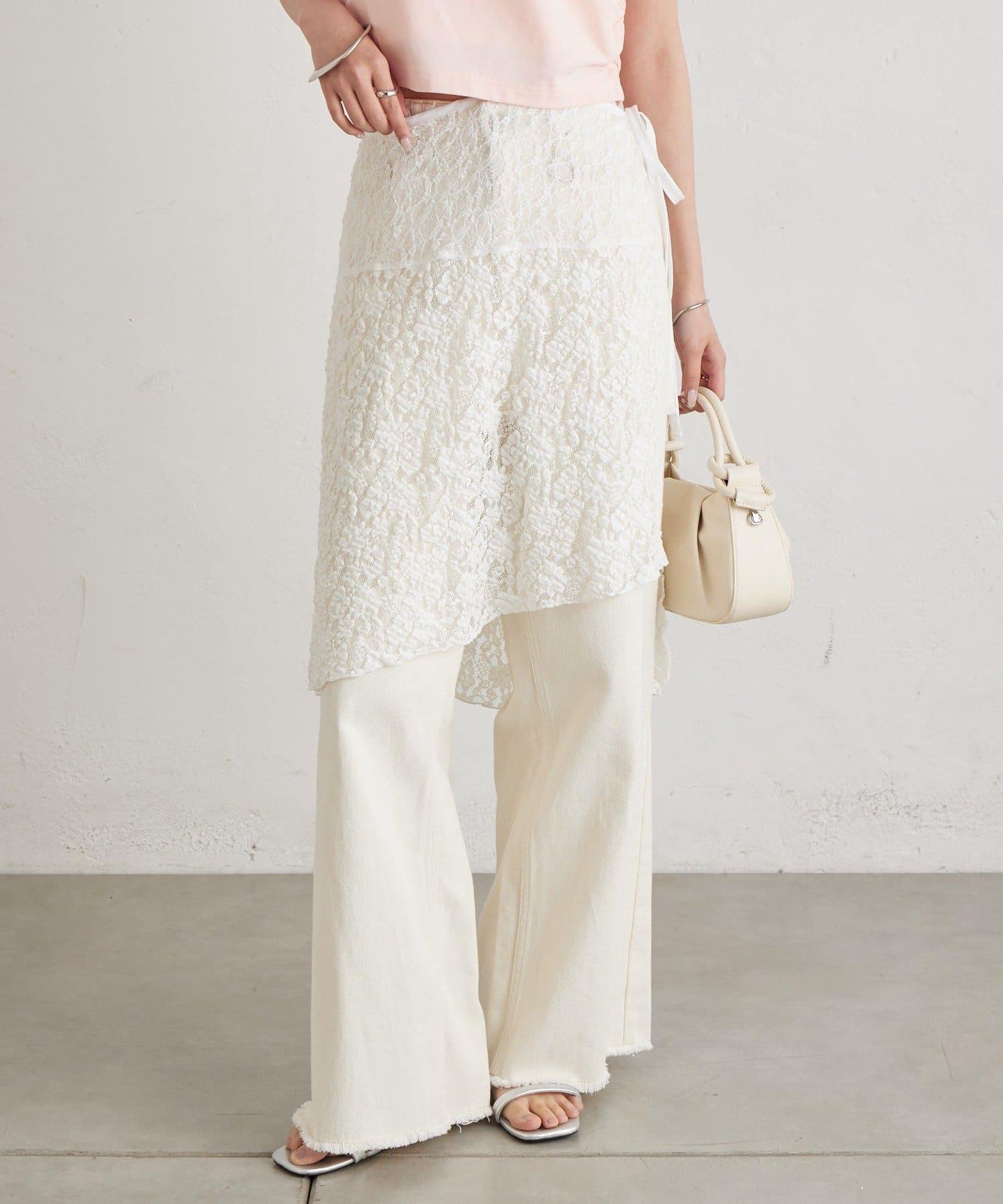 心形掛飾 彩色 褲子