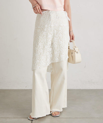 心形掛飾 彩色 褲子