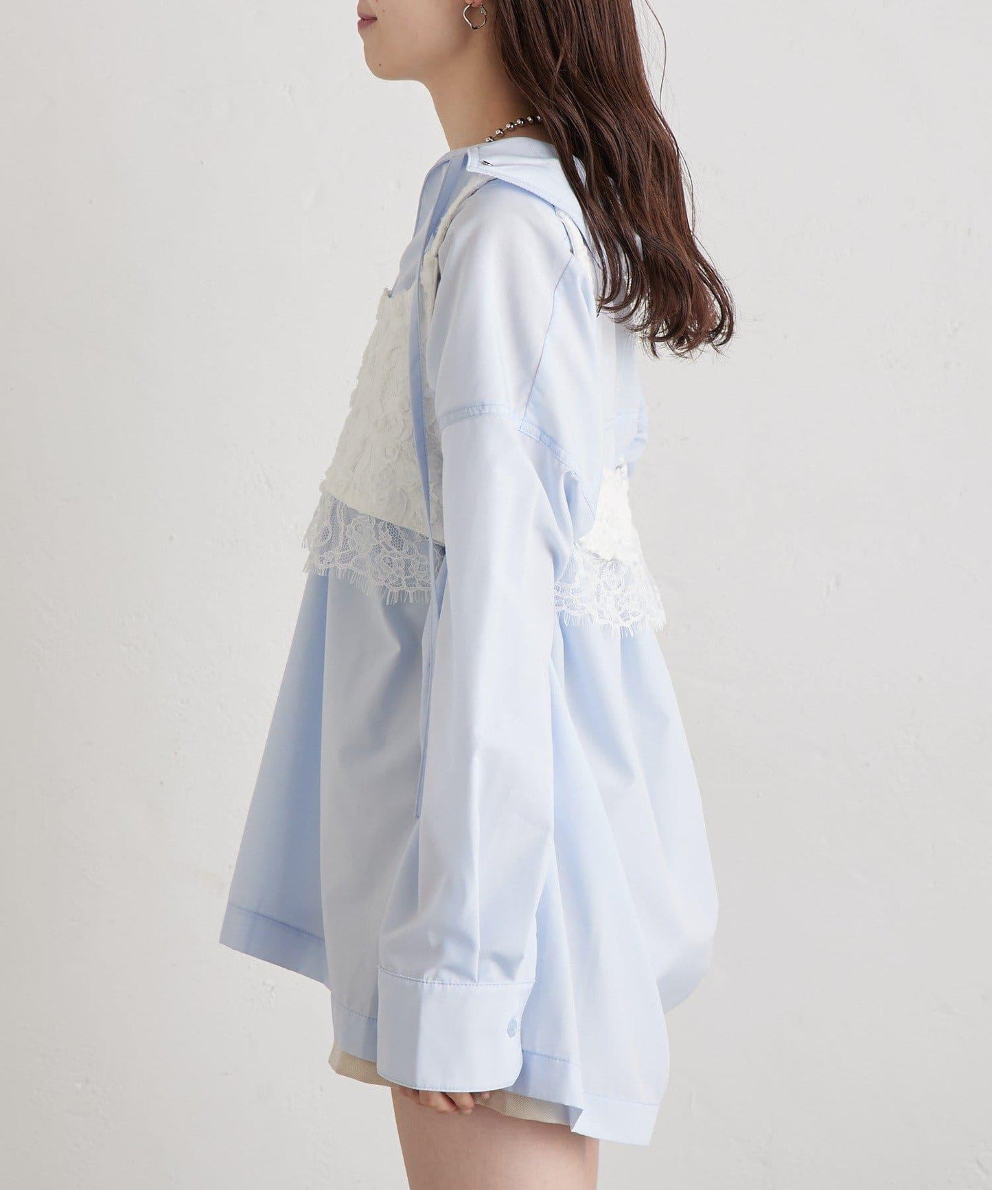 花卉蕾絲 束胸上衣