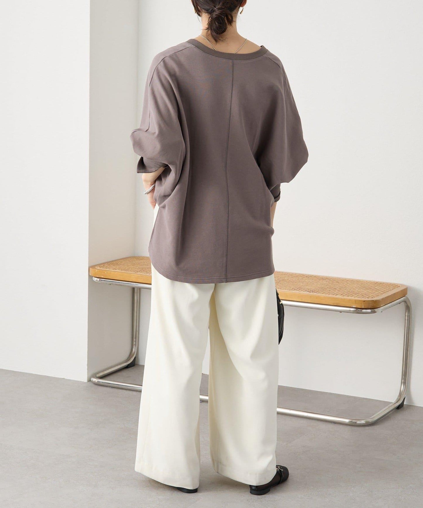 隨性風 蝙蝠袖寬鬆 衛衣 款