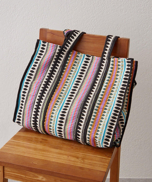 nane Insida Series 金銀絲提花托特包