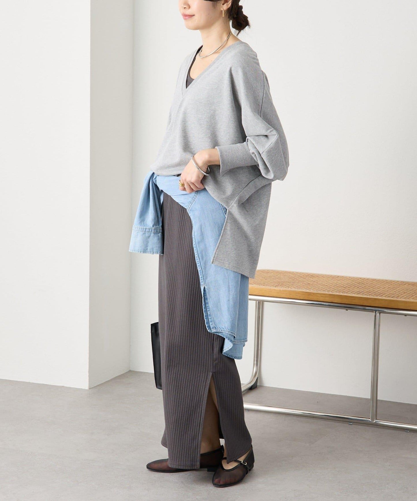 隨性風 蝙蝠袖寬鬆 衛衣 款