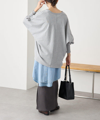 隨性風 蝙蝠袖寬鬆 衛衣 款