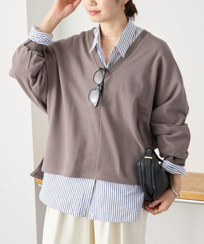 隨性風 蝙蝠袖寬鬆 衛衣 款