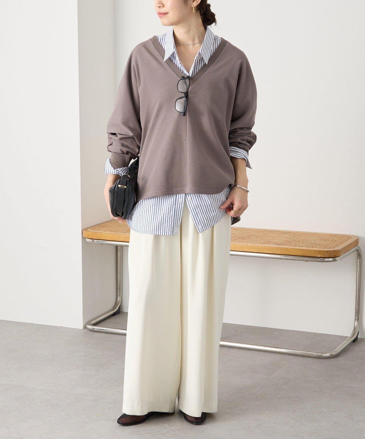 隨性風 蝙蝠袖寬鬆 衛衣 款