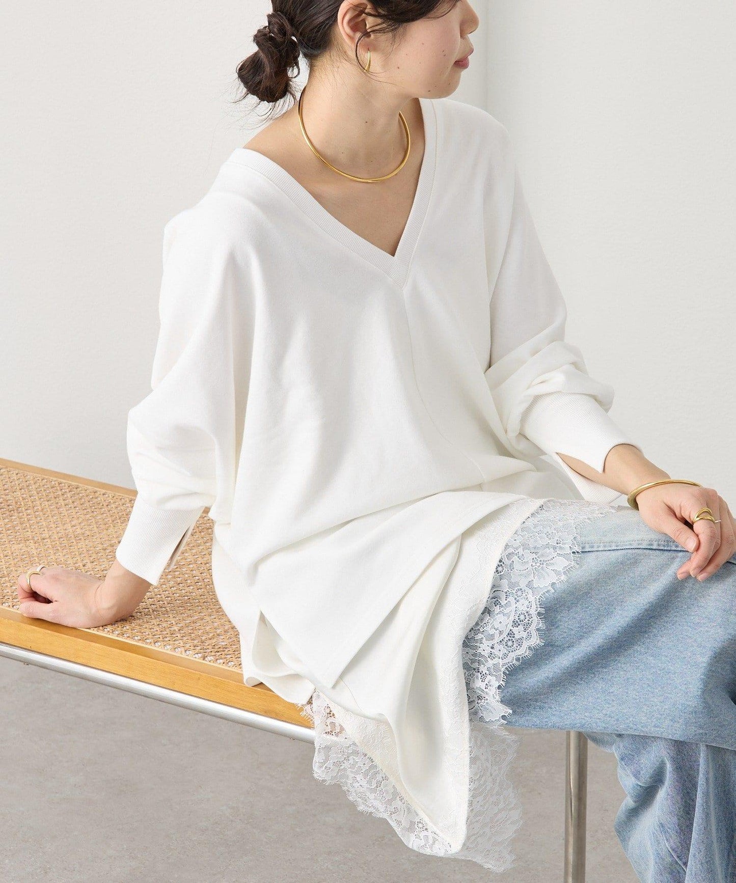 隨性風 蝙蝠袖寬鬆 衛衣 款