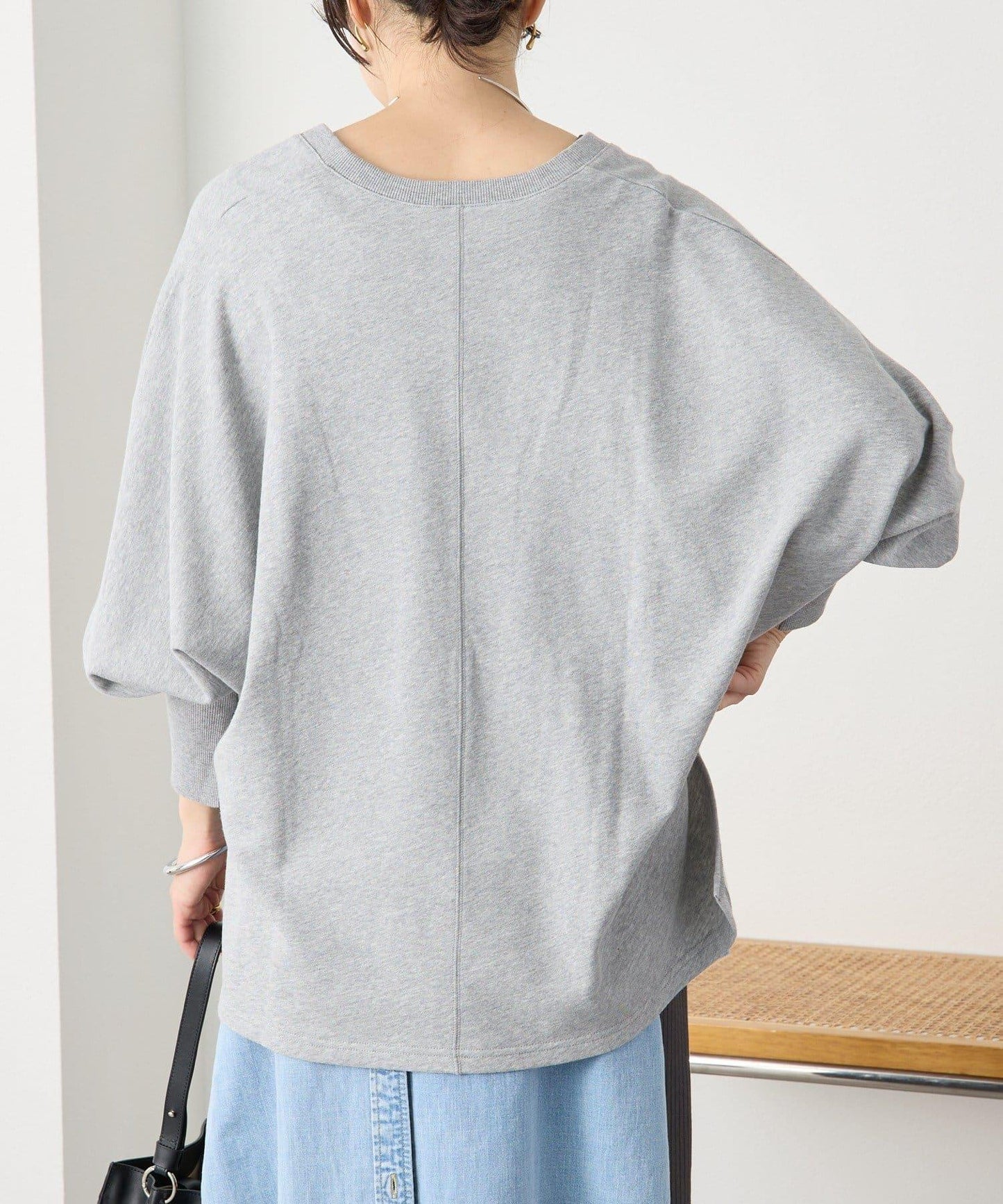 隨性風 蝙蝠袖寬鬆 衛衣 款