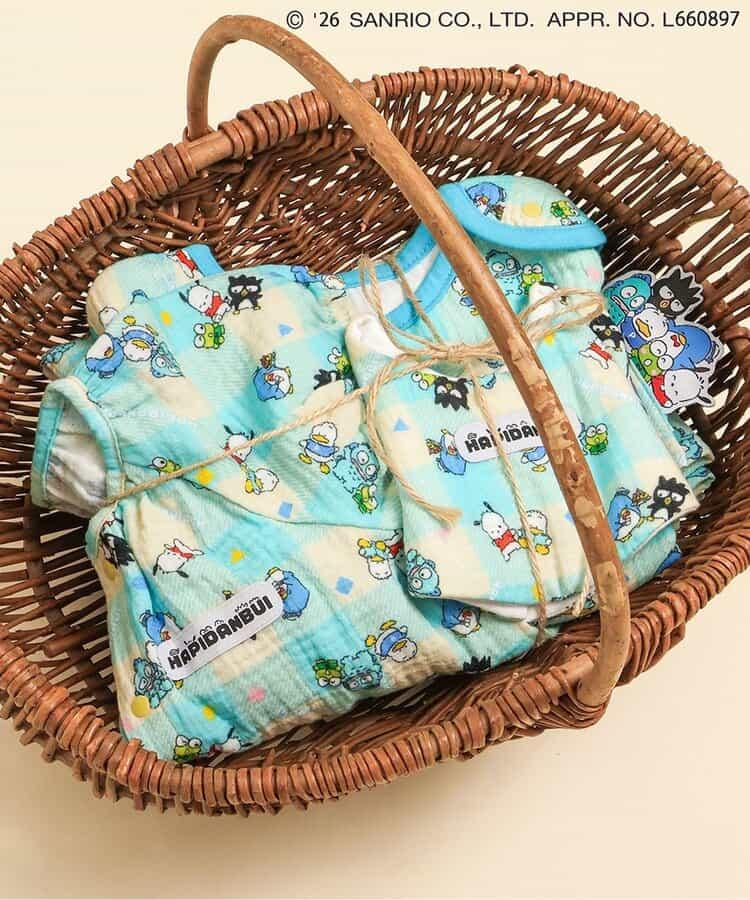 はぴだんぶい（哈皮團） 紗布圍兜