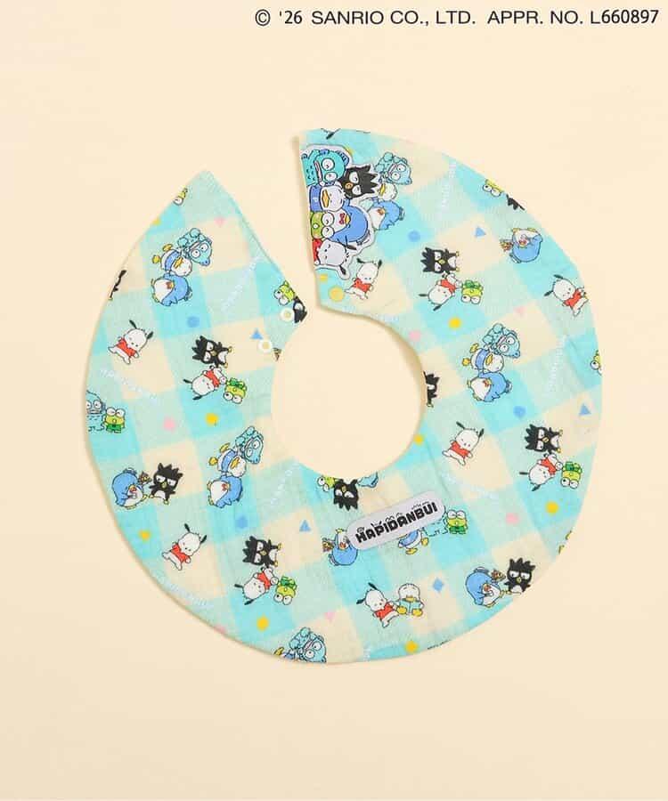 はぴだんぶい（哈皮團） 紗布圍兜