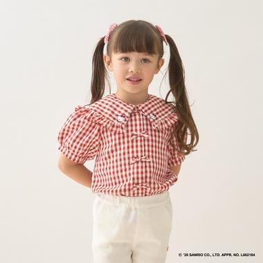 サンリオキャラクターズ（三麗鷗角色） Hello Kitty／庫洛米 組合刺繡襯衫
