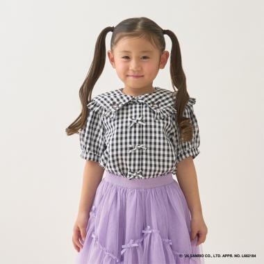 サンリオキャラクターズ（三麗鷗角色） Hello Kitty／庫洛米 組合刺繡襯衫