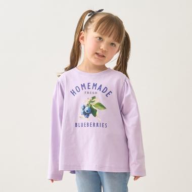 速幹防曬不變形 拼色水果印花 蓬袖A字版型 Lycee mine芭蕾系列 T恤