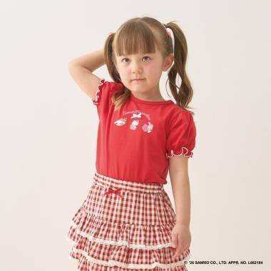 サンリオキャラクターズ（三麗鷗角色） 草莓小屋印花T恤
