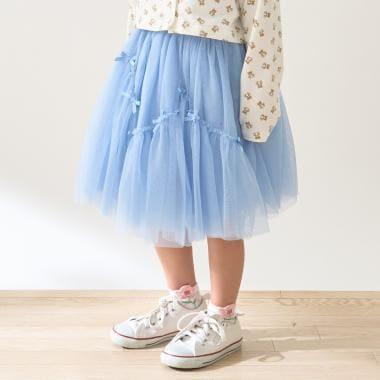 波浪拼接＋多褶設計＋網紗半身裙 Lycee mine Ballet系列