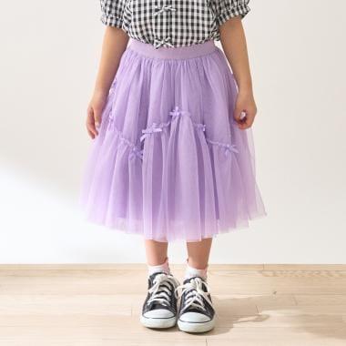 波浪拼接＋多褶設計＋網紗半身裙 Lycee mine Ballet系列