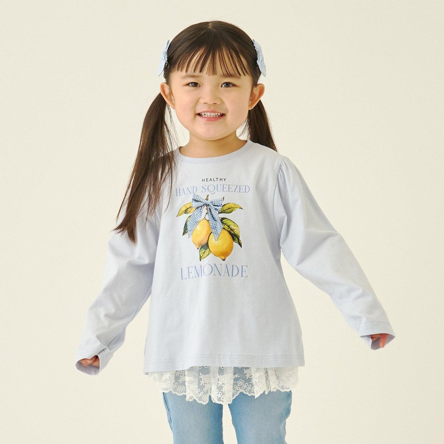 速幹防曬不變形 拼色水果印花 蓬袖A字版型 Lycee mine芭蕾系列 T恤