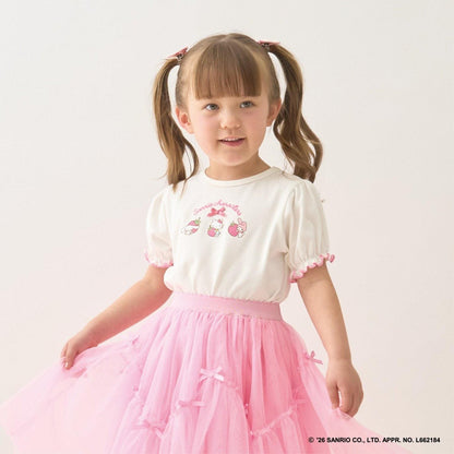 サンリオキャラクターズ（三麗鷗角色） 草莓小屋印花T恤