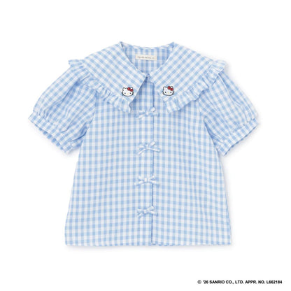 サンリオキャラクターズ（三麗鷗角色） Hello Kitty／庫洛米 組合刺繡襯衫