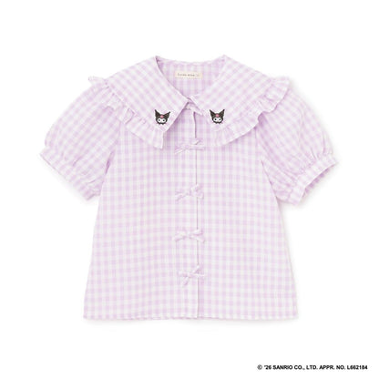 サンリオキャラクターズ（三麗鷗角色） Hello Kitty／庫洛米 組合刺繡襯衫