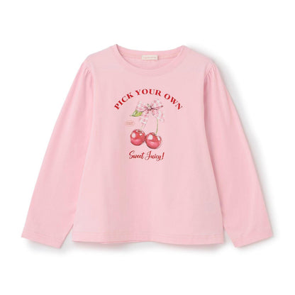 速幹防曬不變形 拼色水果印花 蓬袖A字版型 Lycee mine芭蕾系列 T恤