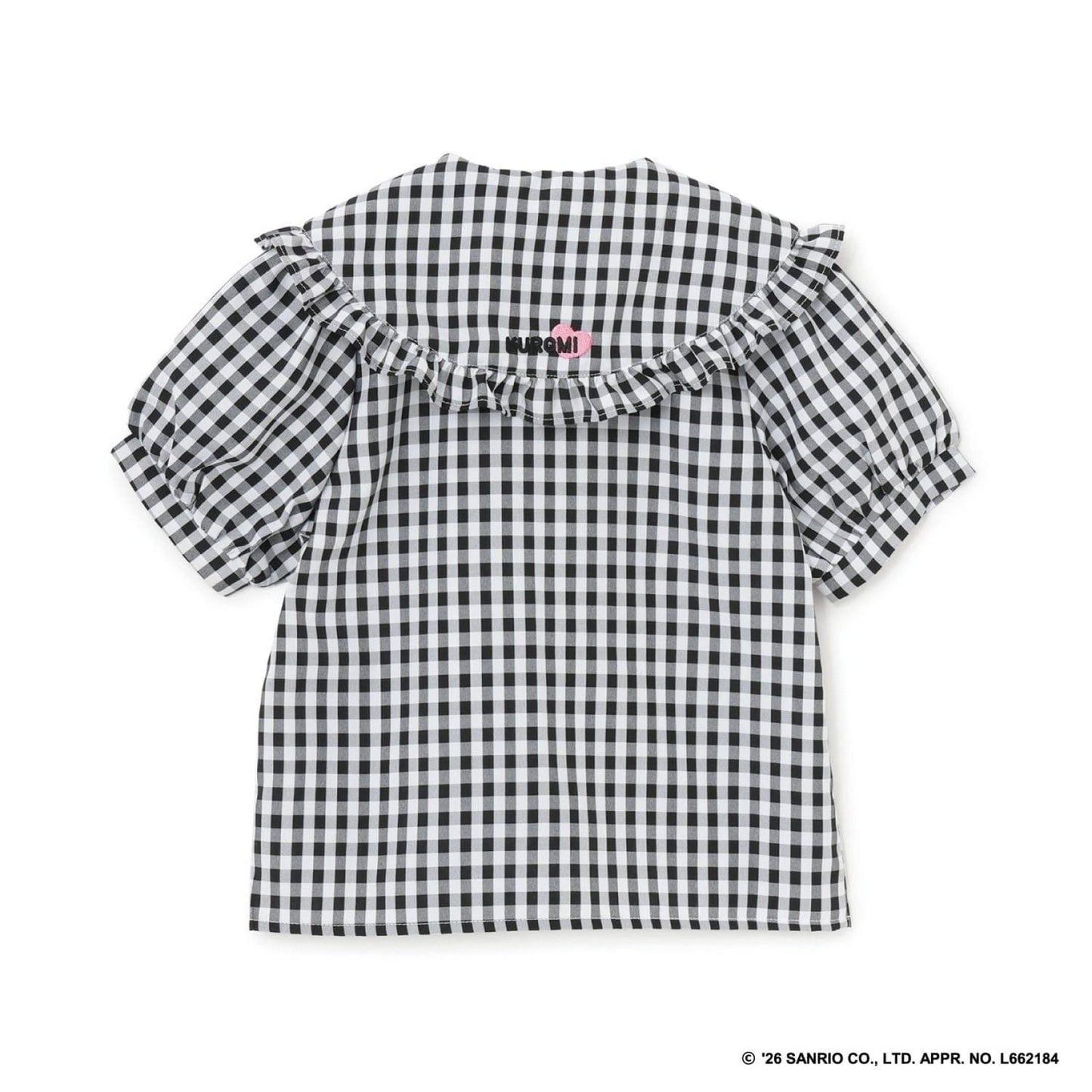 サンリオキャラクターズ（三麗鷗角色） Hello Kitty／庫洛米 組合刺繡襯衫