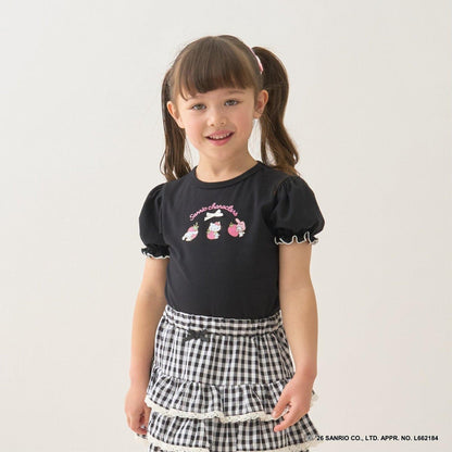 サンリオキャラクターズ（三麗鷗角色） 草莓小屋印花T恤