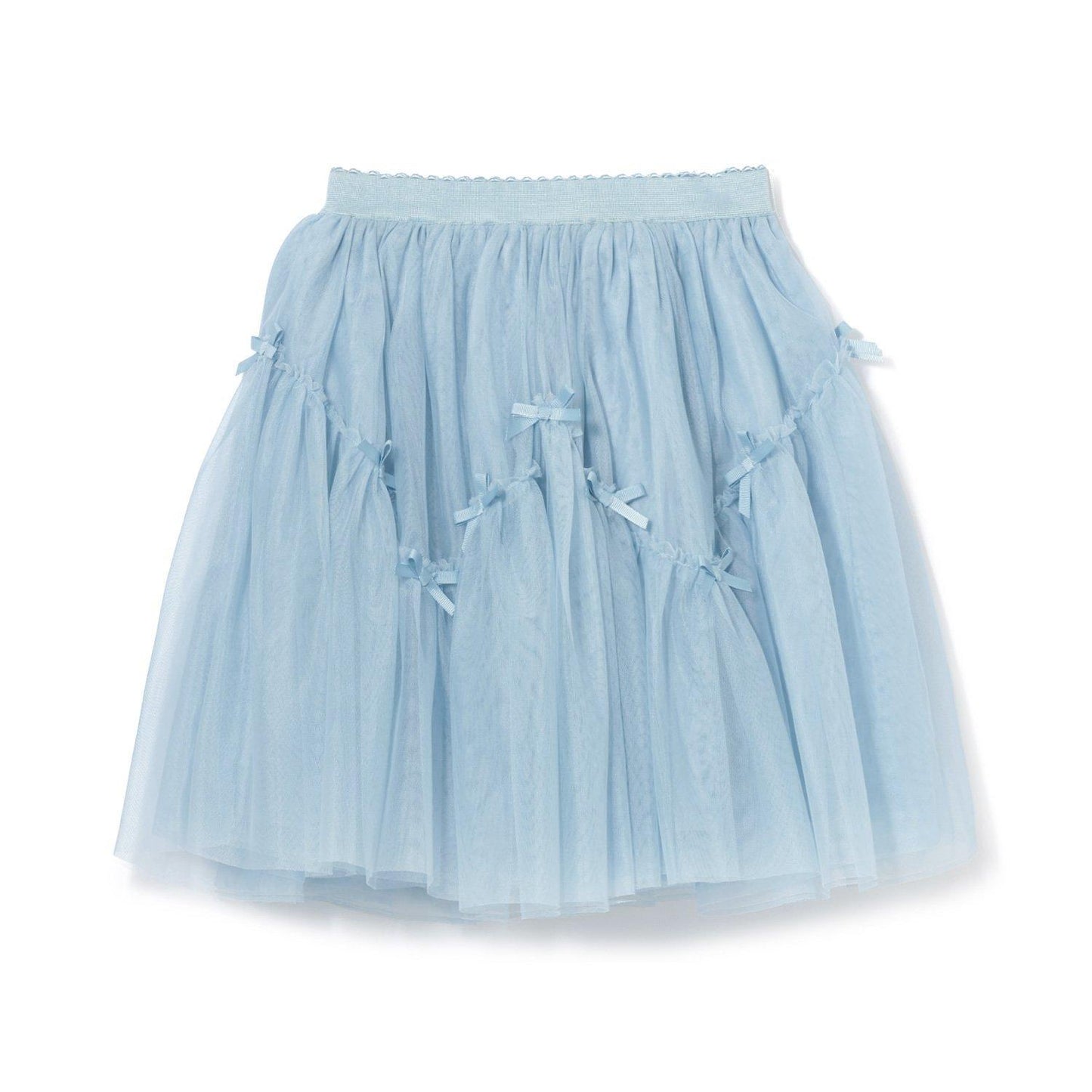 波浪拼接＋多褶設計＋網紗半身裙 Lycee mine Ballet系列