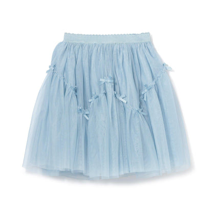 波浪拼接＋多褶設計＋網紗半身裙 Lycee mine Ballet系列