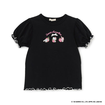 サンリオキャラクターズ（三麗鷗角色） 草莓小屋印花T恤