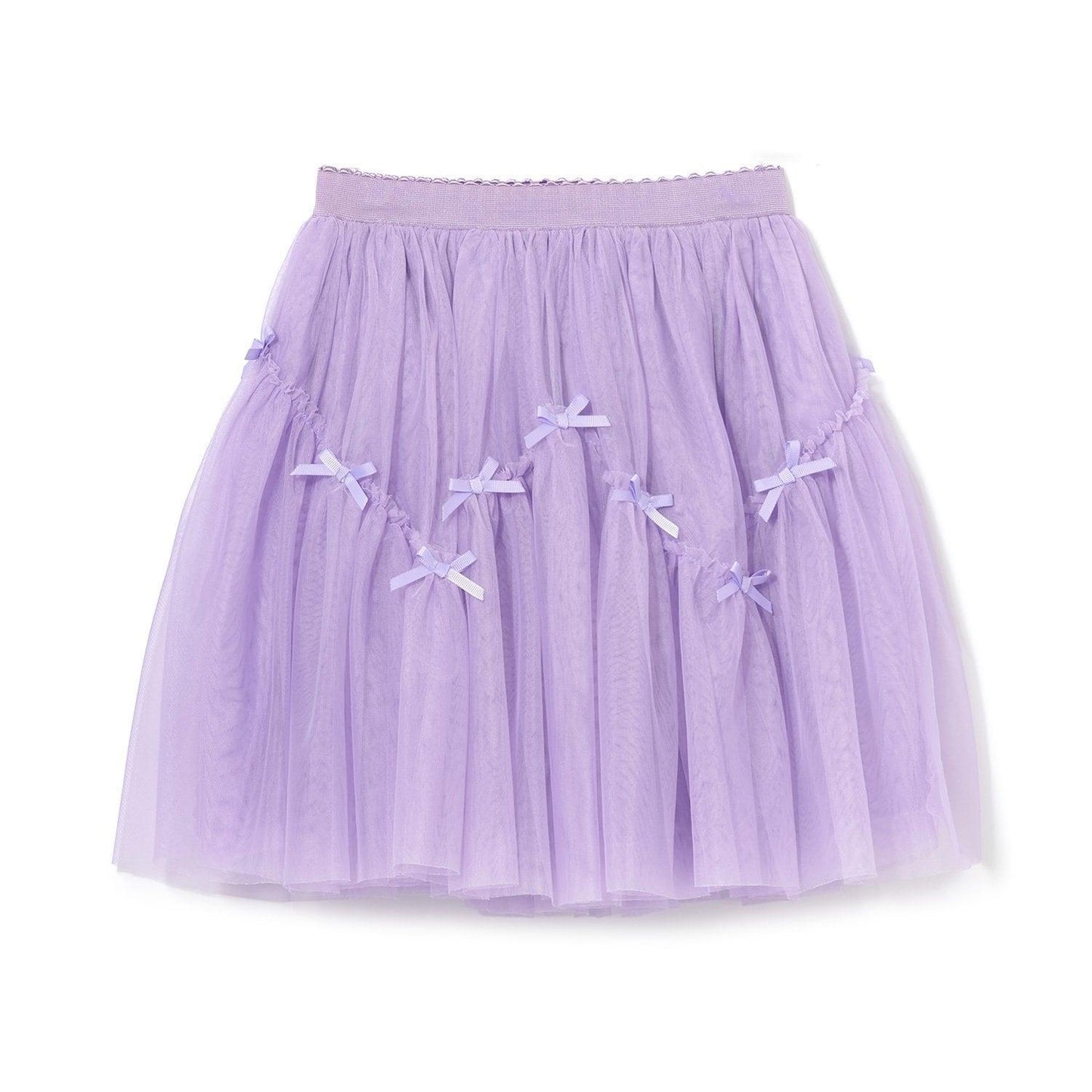 波浪拼接＋多褶設計＋網紗半身裙 Lycee mine Ballet系列