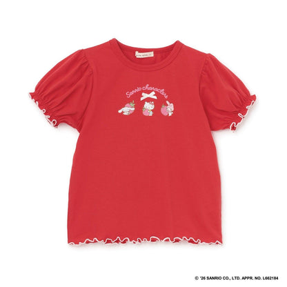 サンリオキャラクターズ（三麗鷗角色） 草莓小屋印花T恤