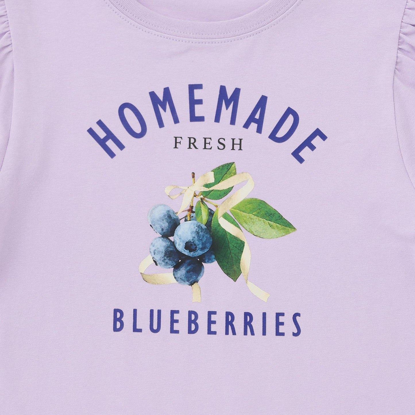 速幹防曬不變形 拼色水果印花 蓬袖A字版型 Lycee mine芭蕾系列 T恤