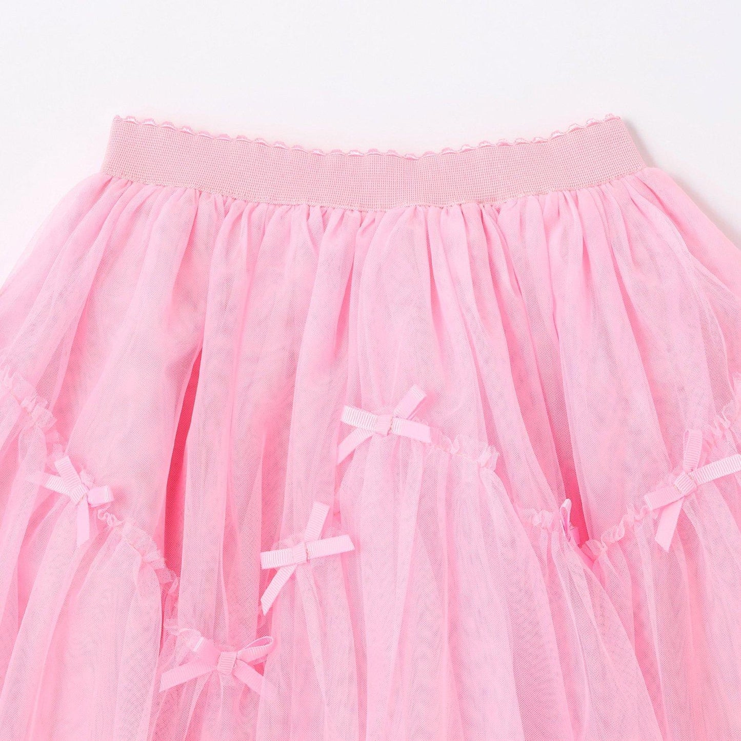 波浪拼接＋多褶設計＋網紗半身裙 Lycee mine Ballet系列