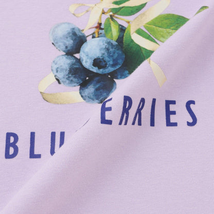 速幹防曬不變形 拼色水果印花 蓬袖A字版型 Lycee mine芭蕾系列 T恤